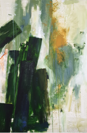 Schilderij Green