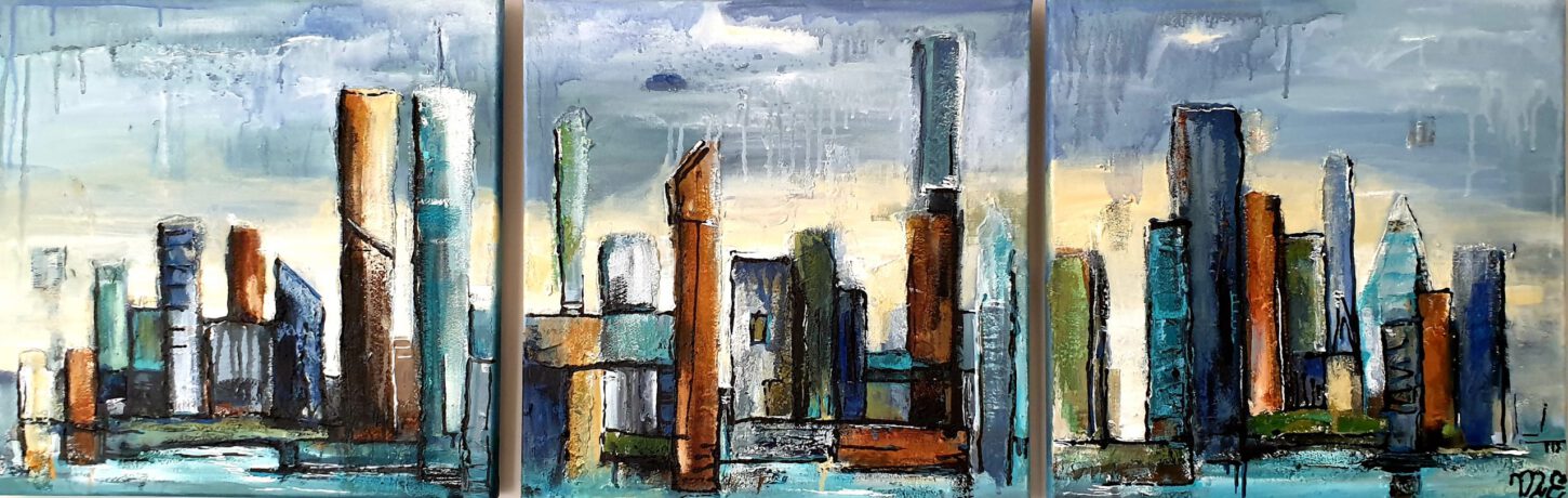 Schilderij drieluik